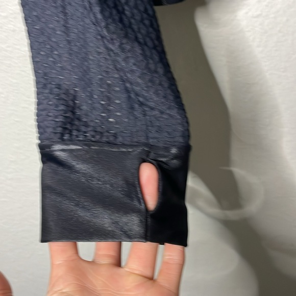 KORAL- Sofia Netz Pullover Black Workout Running Gym Long Sleeve Top Training - Picture 7 of 9